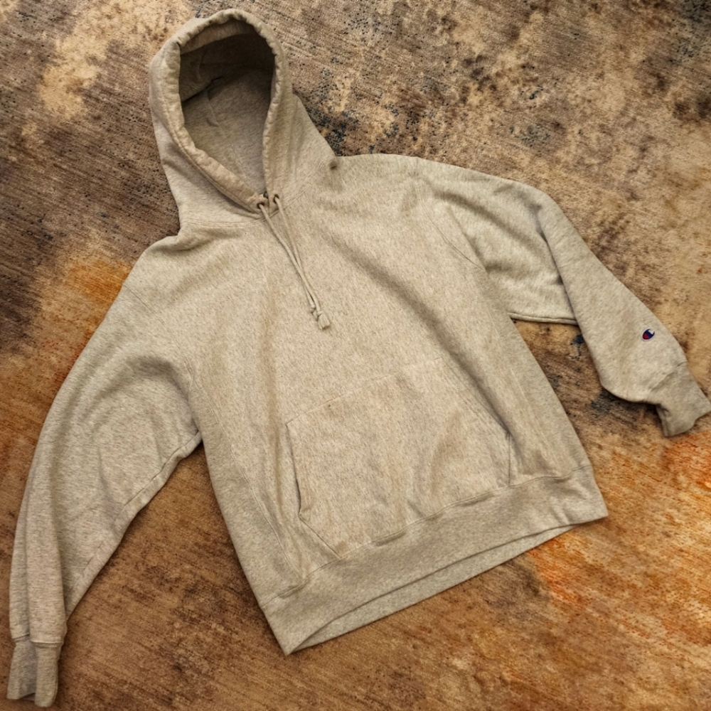 Champion Reverse Weave Logo Hoodie